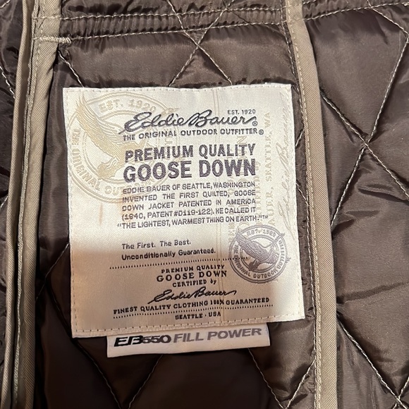Eddie Bauer down jacket, size extra small - Picture 14 of 16